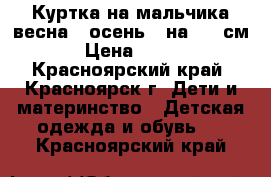 Куртка на мальчика весна - осень , на 110 см › Цена ­ 500 - Красноярский край, Красноярск г. Дети и материнство » Детская одежда и обувь   . Красноярский край